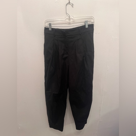 Mother of Pearl Pants - Mother of Pearl London Size 6 Black Wide Legged Trousers